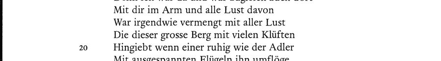 Image Band I Gedichte 1 /  Textteil / 〈Wir gingen einen Weg ...〉, S. 76