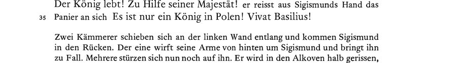 Image Band XVI.1 Dramen 14.1 /  Textteil / Der Turm (Erste Fassung) / Der dritte Aufzug, S. 85