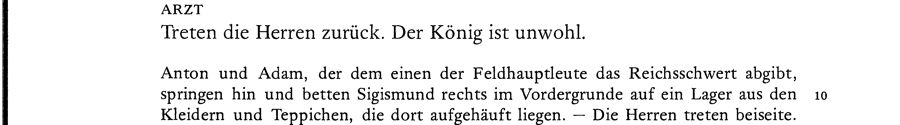 Image Band XVI.1 Dramen 14.1 /  Textteil / Der Turm (Erste Fassung) / Der fünfte Aufzug, S. 134