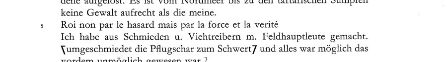 Image Band XVI.1 Dramen 14.1 /  Apparat / Der Turm (Erste Fassung) / Varianten, S. 437