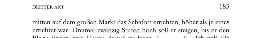 Image Band XVI.2 Dramen 14.2 /  Textteil / Der Turm (Dritte Fassung) / Dritter Akt, S. 183